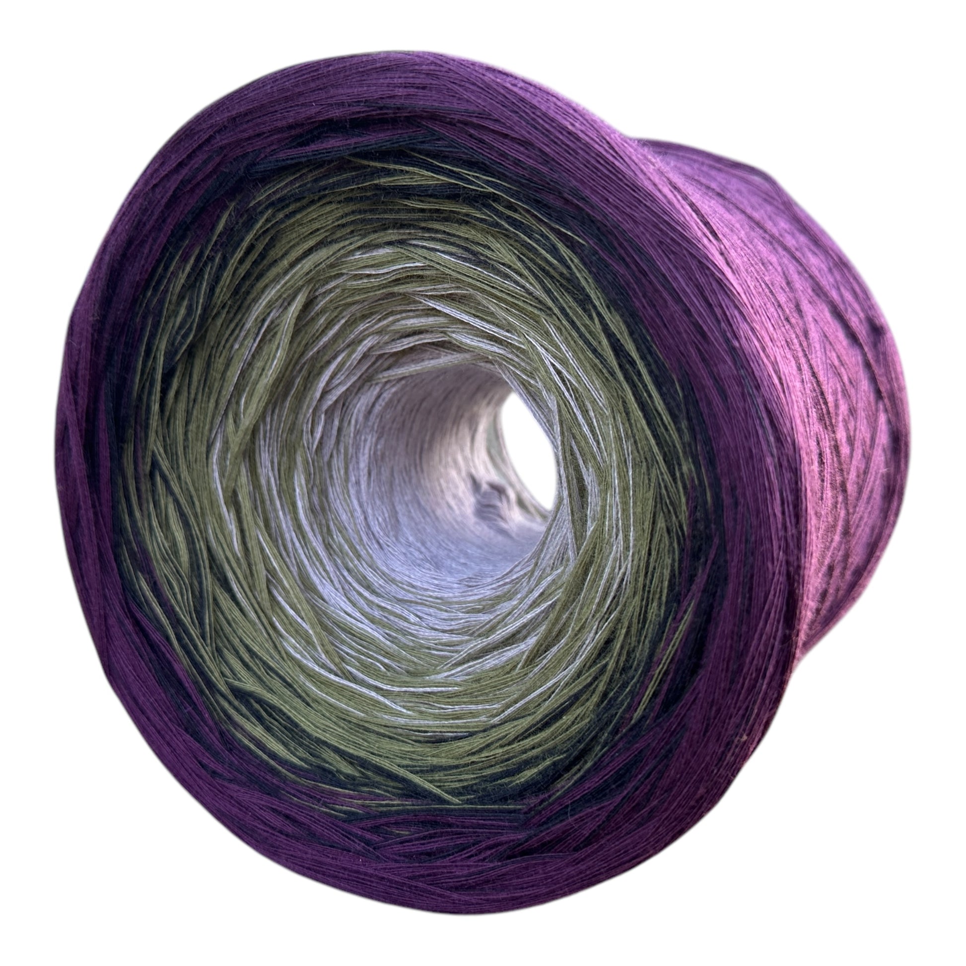 Artichoke Inspired Gradient Cotton Natural Fiber Yarn - Rena'sThreadandCrafts