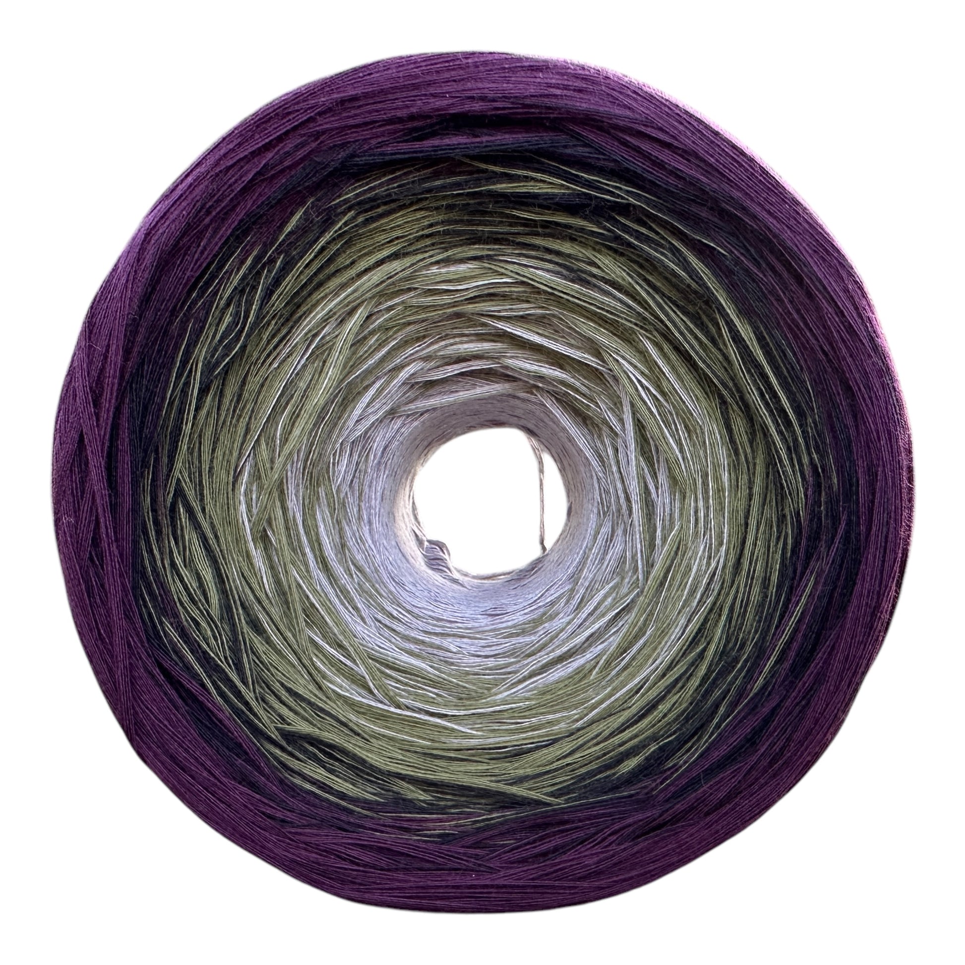 Artichoke Inspired Gradient Cotton Natural Fiber Yarn - Rena'sThreadandCrafts