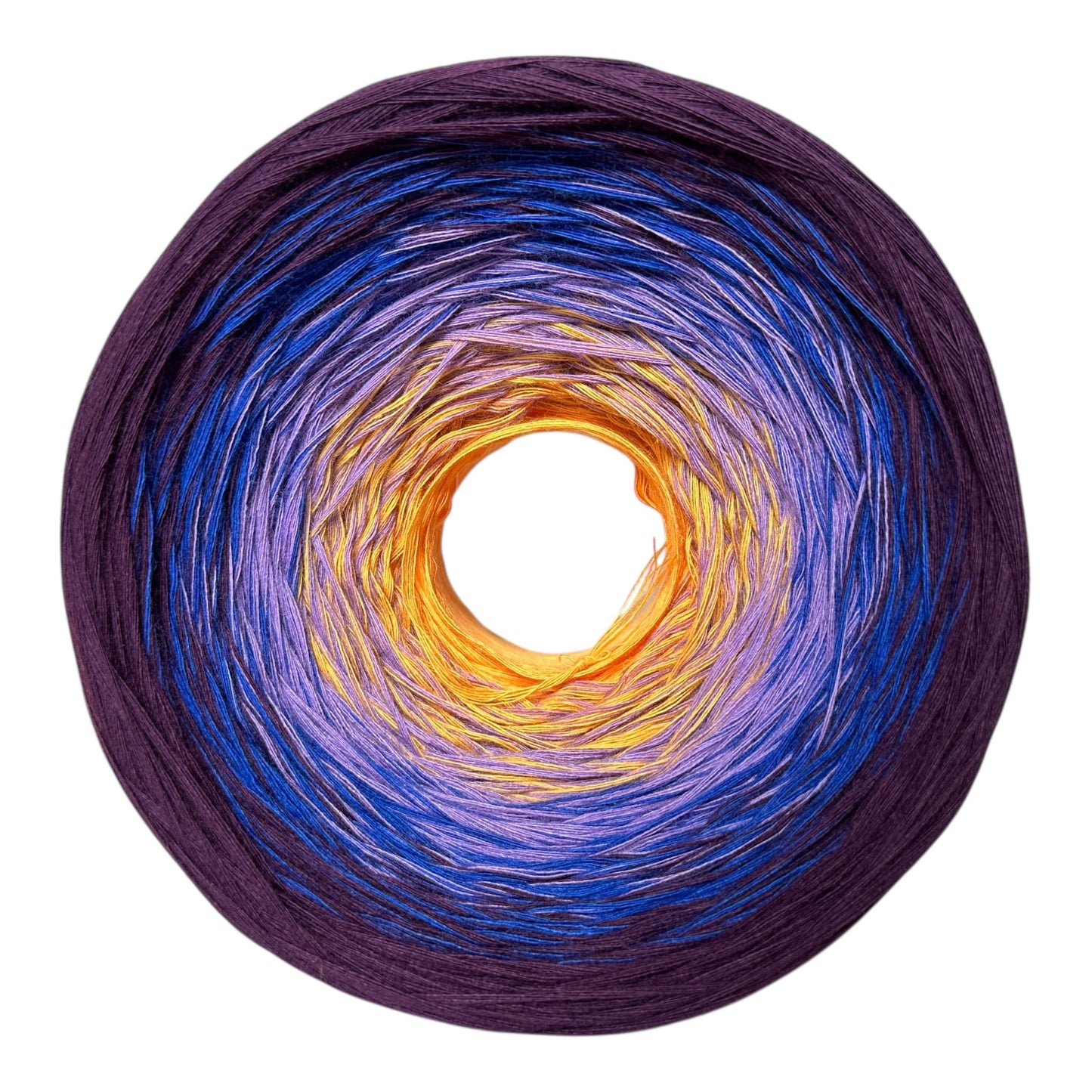Aster, September Birth Flower, Gradient Cotton Natural Fiber Yarn - Rena'sThreadandCrafts