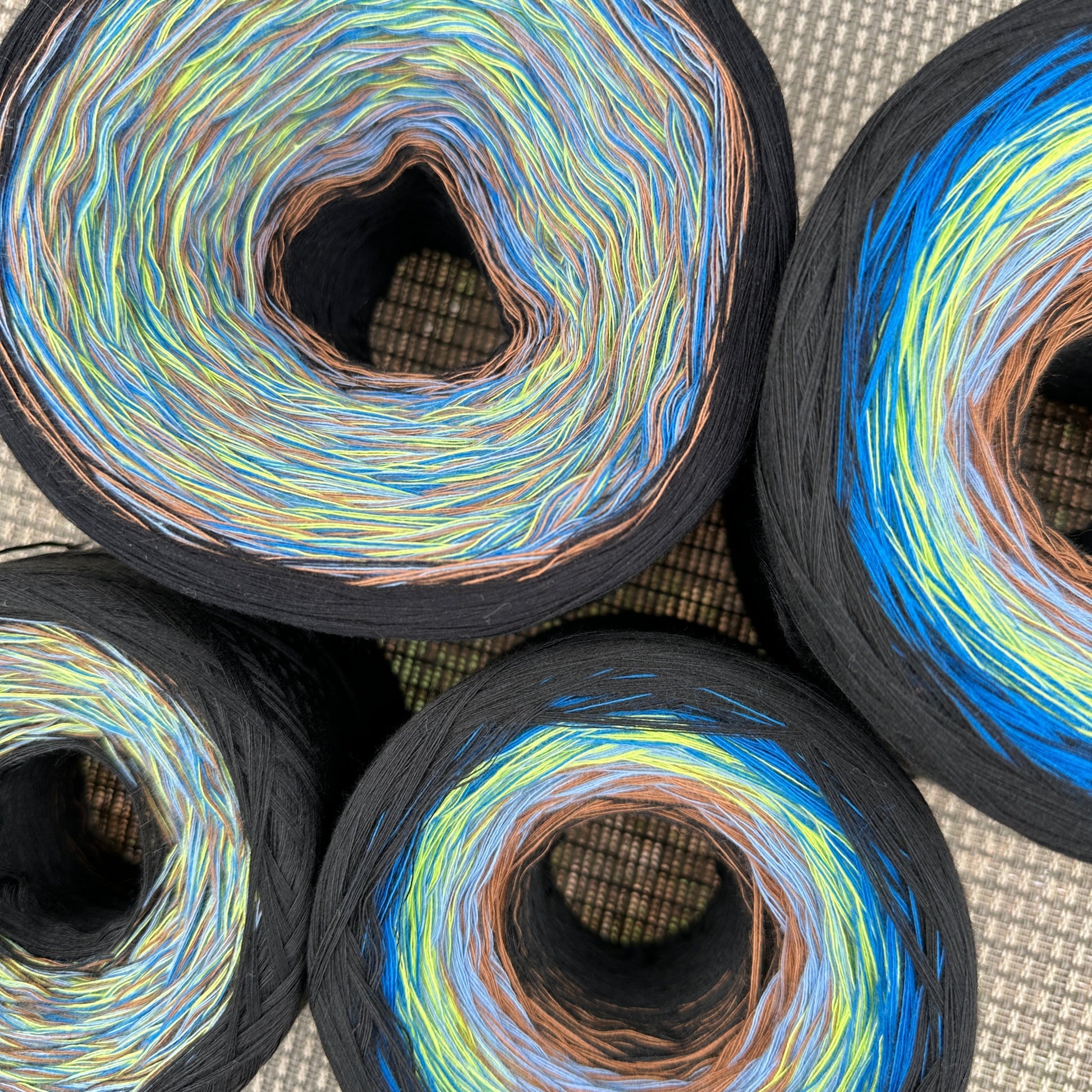 Aurora Opal, Gradient Cotton Natural Fiber Yarn - Rena'sThreadandCrafts