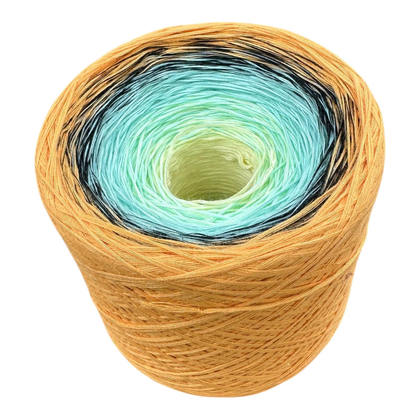 Calm Squid, Gradient Cotton Natural Fiber Yarn