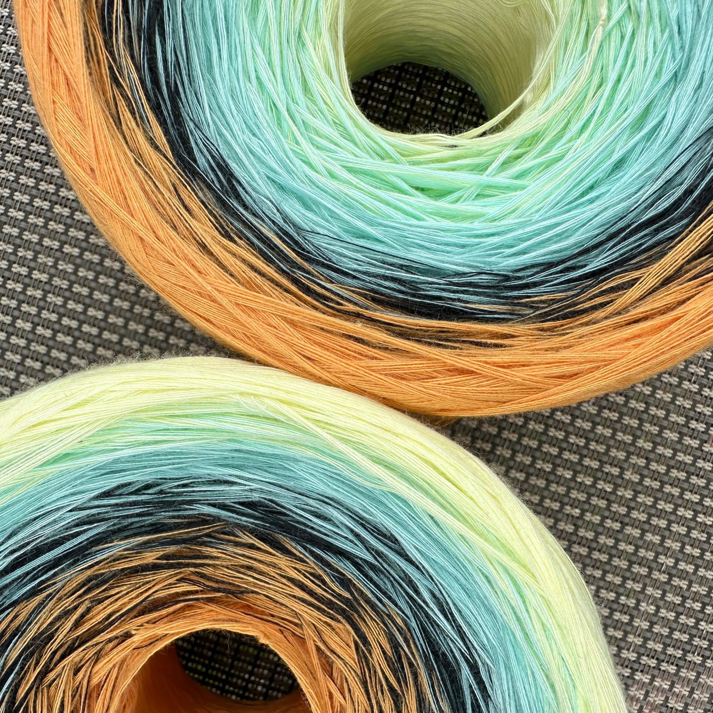 Calm Squid, Gradient Cotton Natural Fiber Yarn