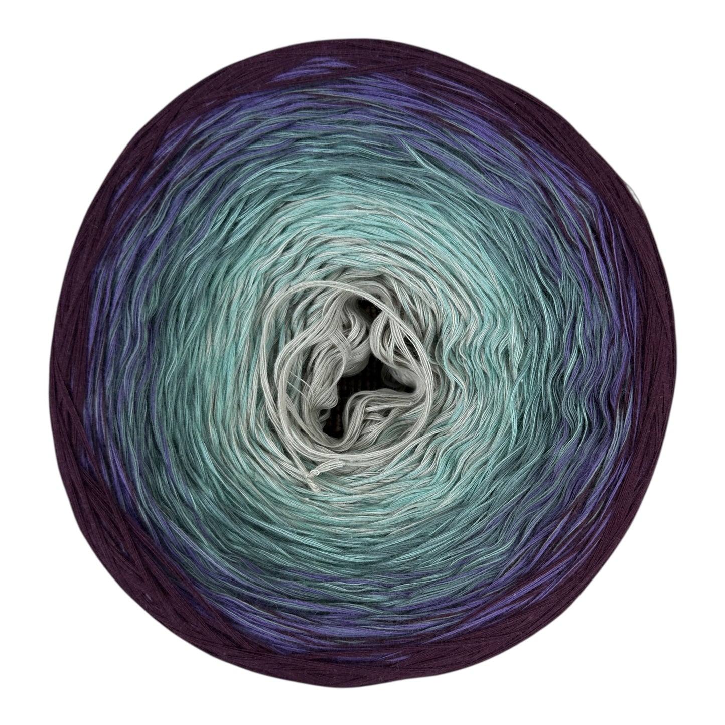 Cloudy Skies, Gradient Cotton Natural Fiber Yarn