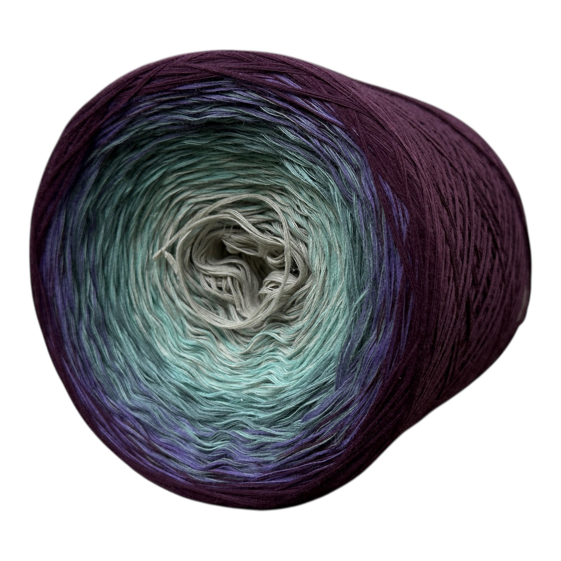 Cloudy Skies, Gradient Cotton Natural Fiber Yarn - Rena'sThreadandCrafts