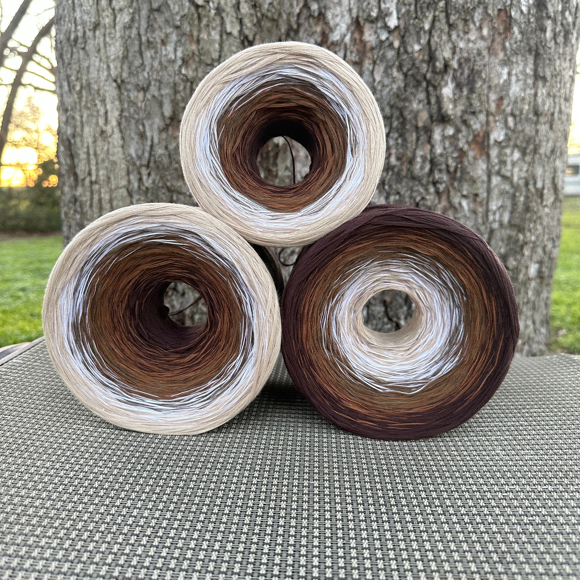 Color 2025, Gradient Cotton Natural Fiber Yarn - Rena'sThreadandCrafts