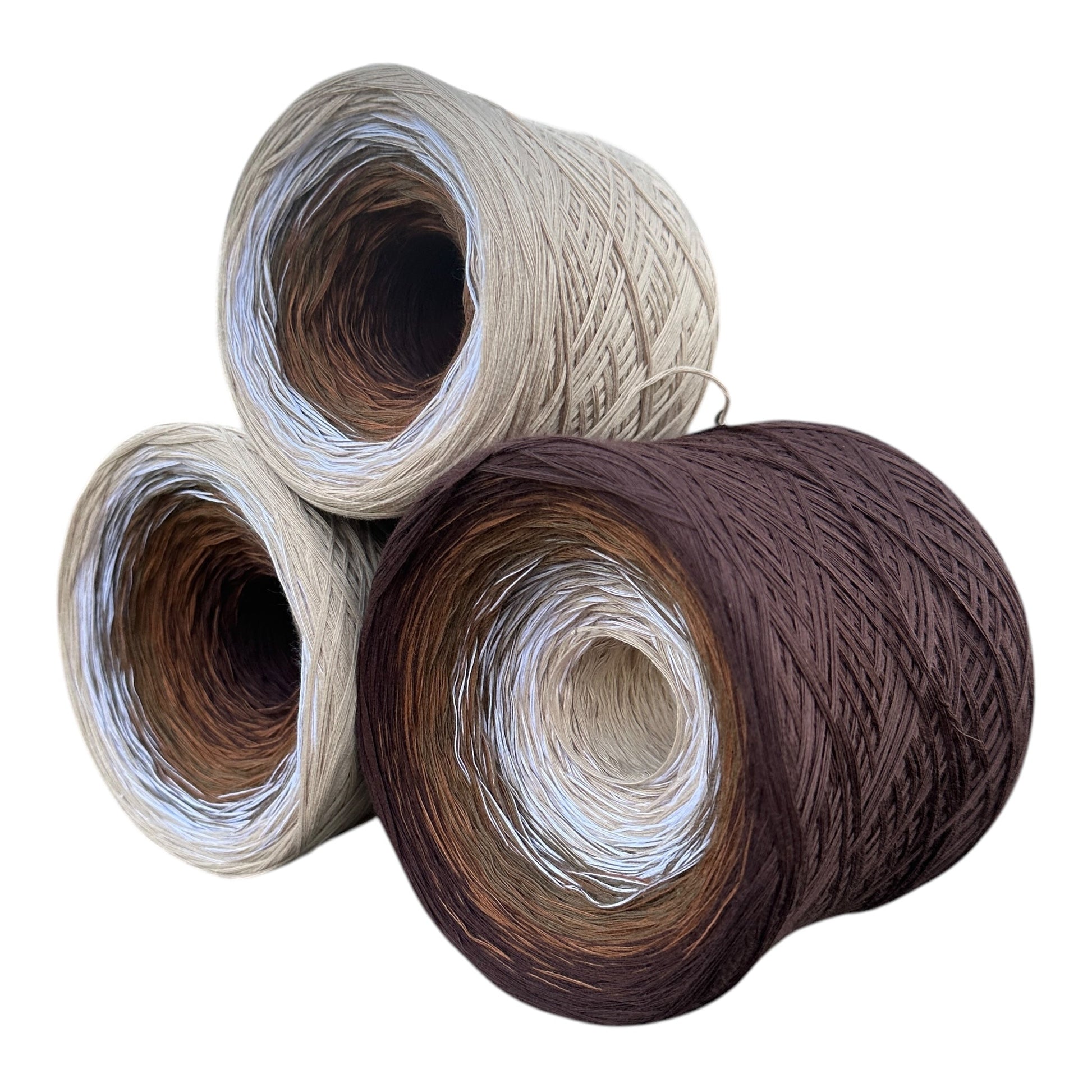 Color 2025, Gradient Cotton Natural Fiber Yarn - Rena'sThreadandCrafts