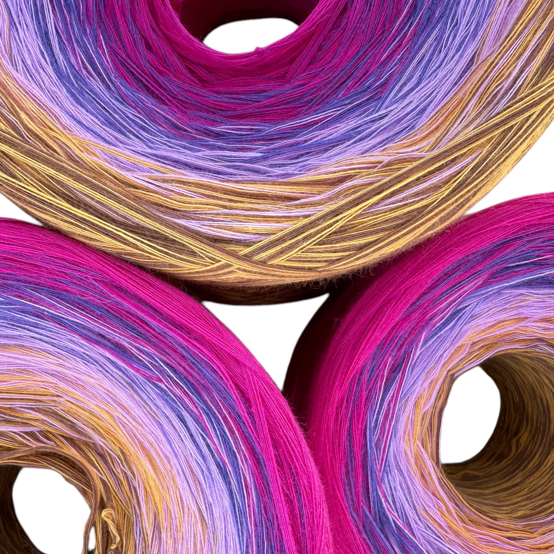 Cosmos, October Birth Flower, Gradient Cotton Natural Fiber Yarn - Rena'sThreadandCrafts