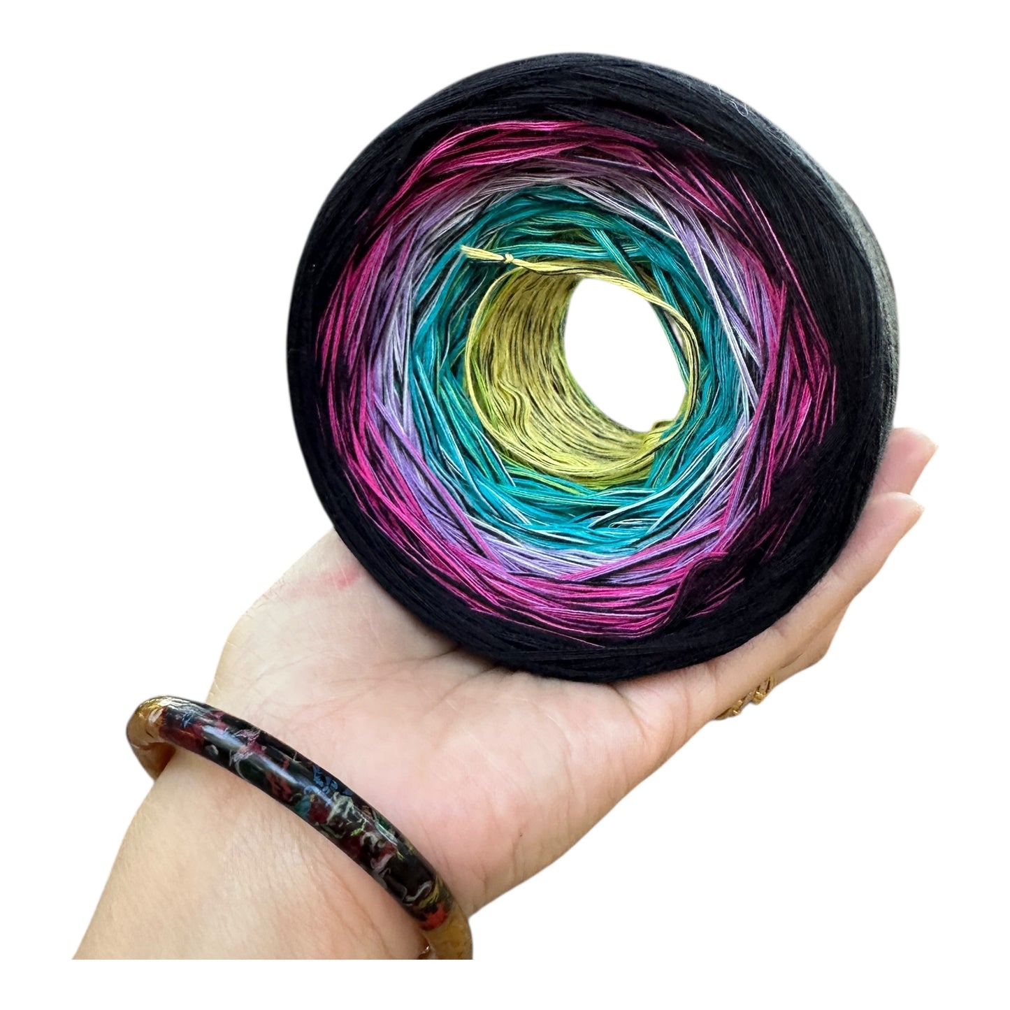 Diana, Gradient Cotton Natural Fiber Yarn