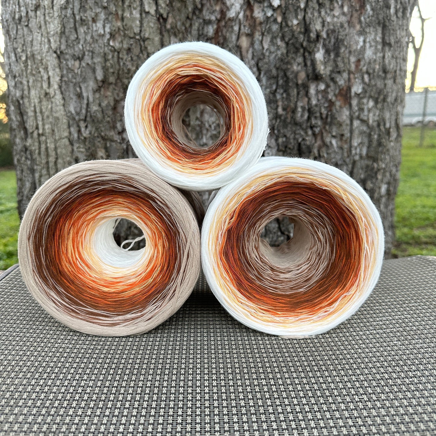 Dulce, Gradient Cotton Natural Fiber Yarn - Rena'sThreadandCrafts