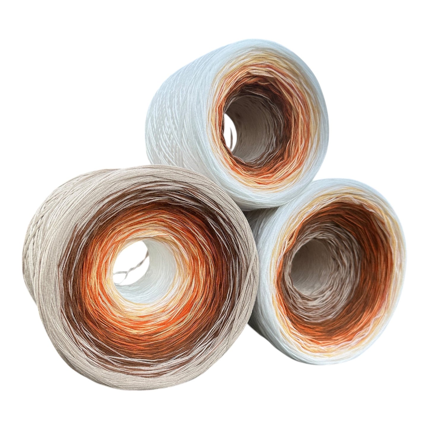 Dulce, Gradient Cotton Natural Fiber Yarn - Rena'sThreadandCrafts