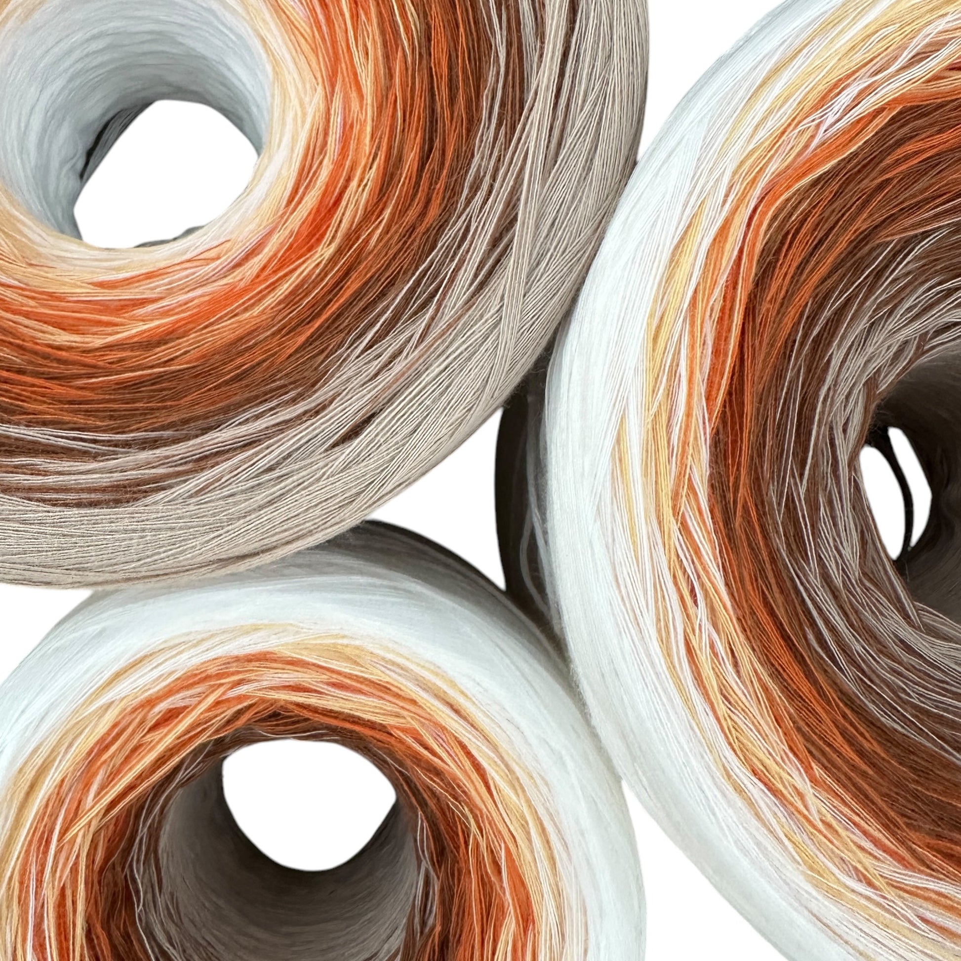 Dulce, Gradient Cotton Natural Fiber Yarn - Rena'sThreadandCrafts