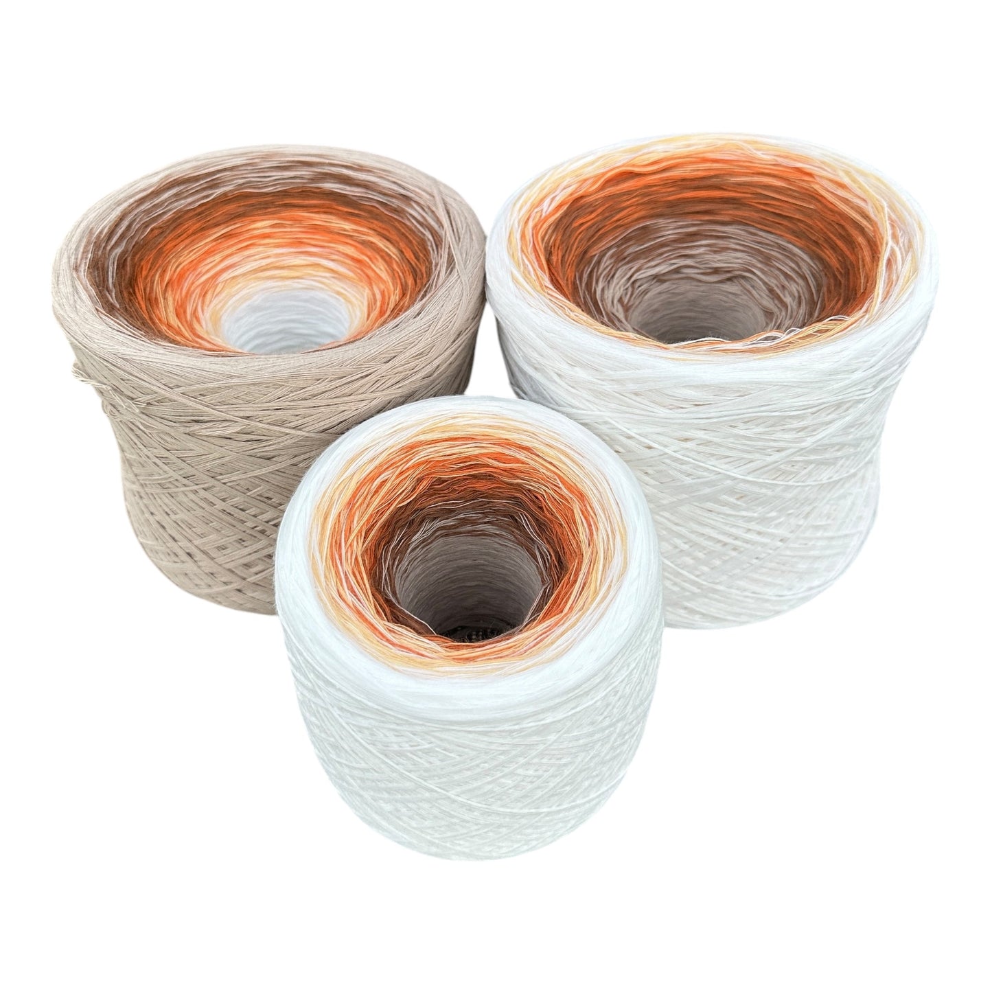 Dulce, Gradient Cotton Natural Fiber Yarn - Rena'sThreadandCrafts