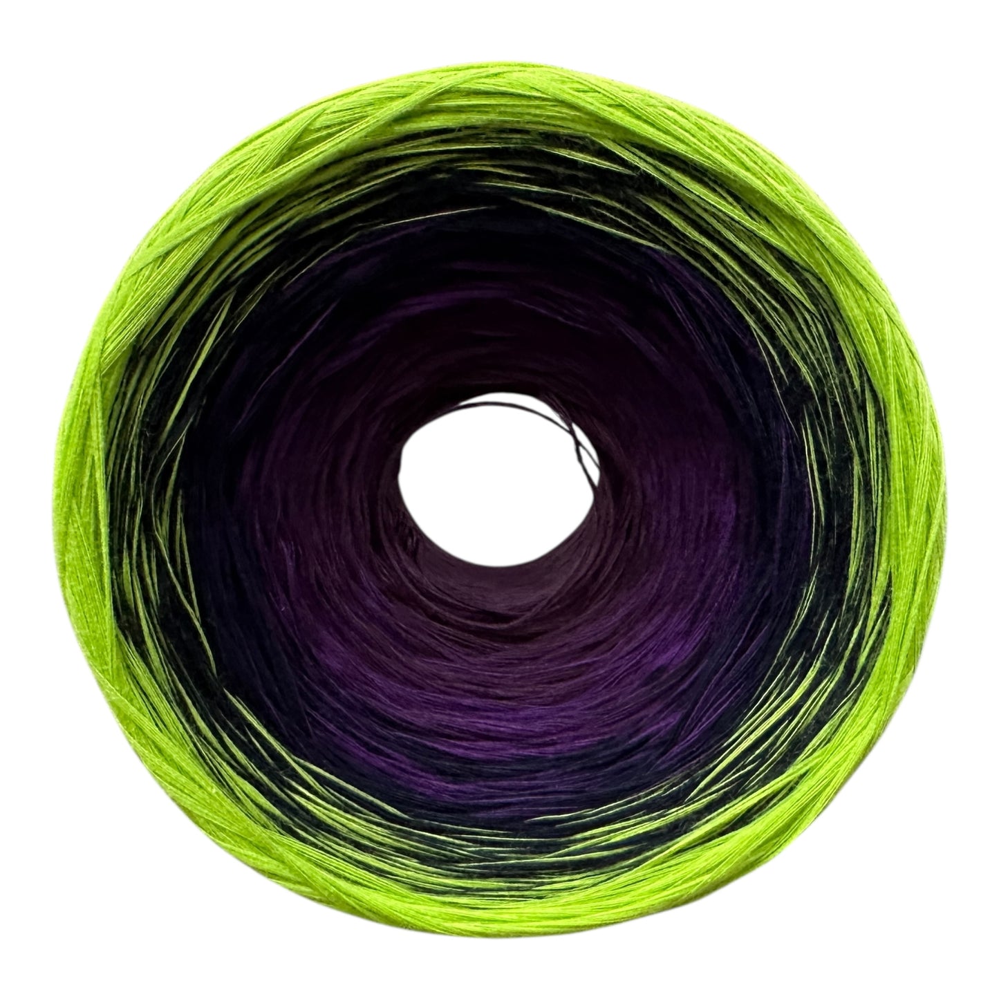 Electric Plum, Gradient Cotton Natural Fiber Yarn