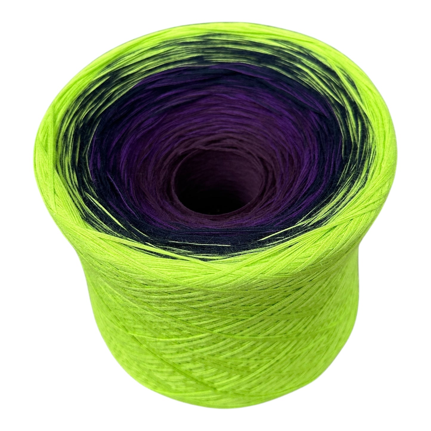 Electric Plum, Gradient Cotton Natural Fiber Yarn