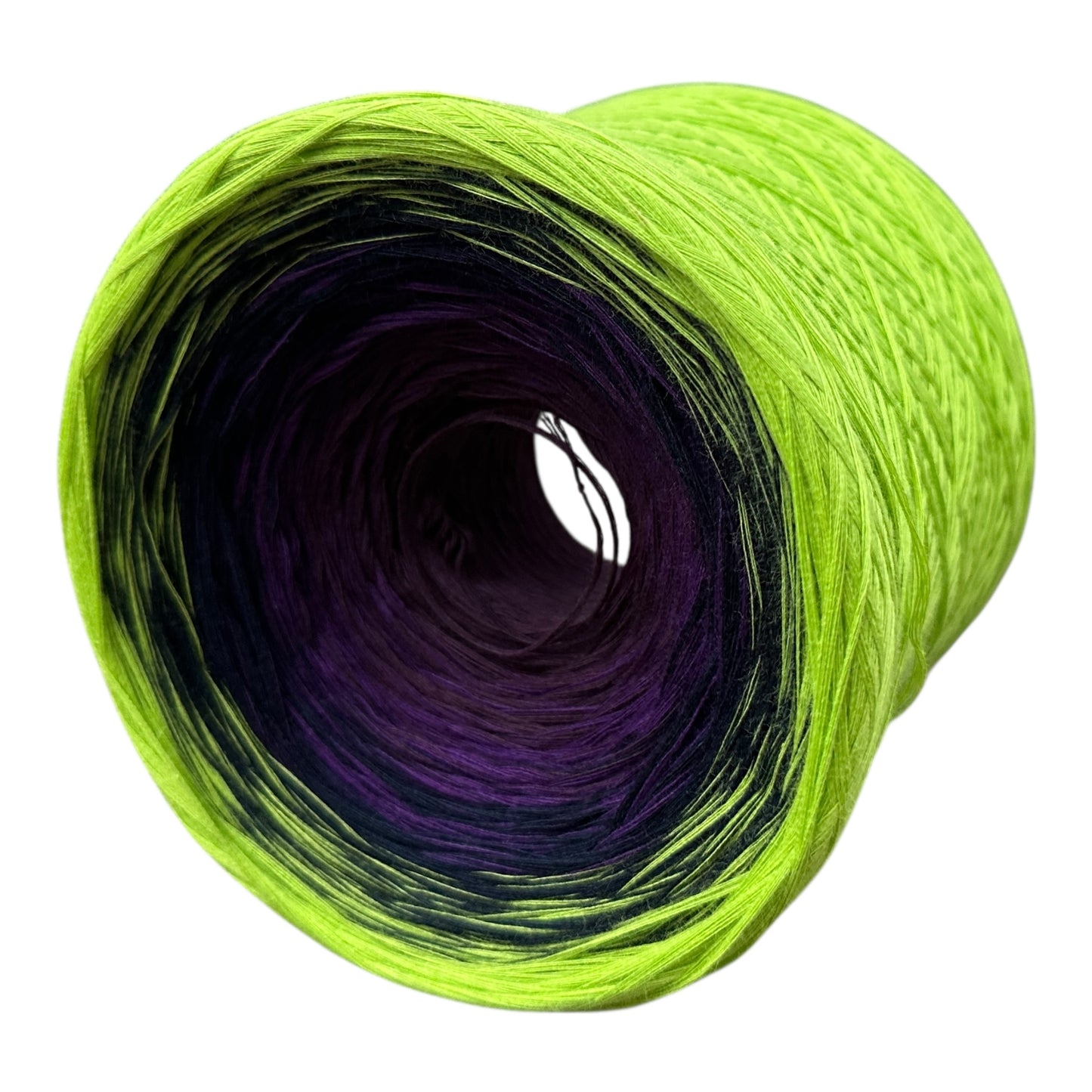 Electric Plum, Gradient Cotton Natural Fiber Yarn