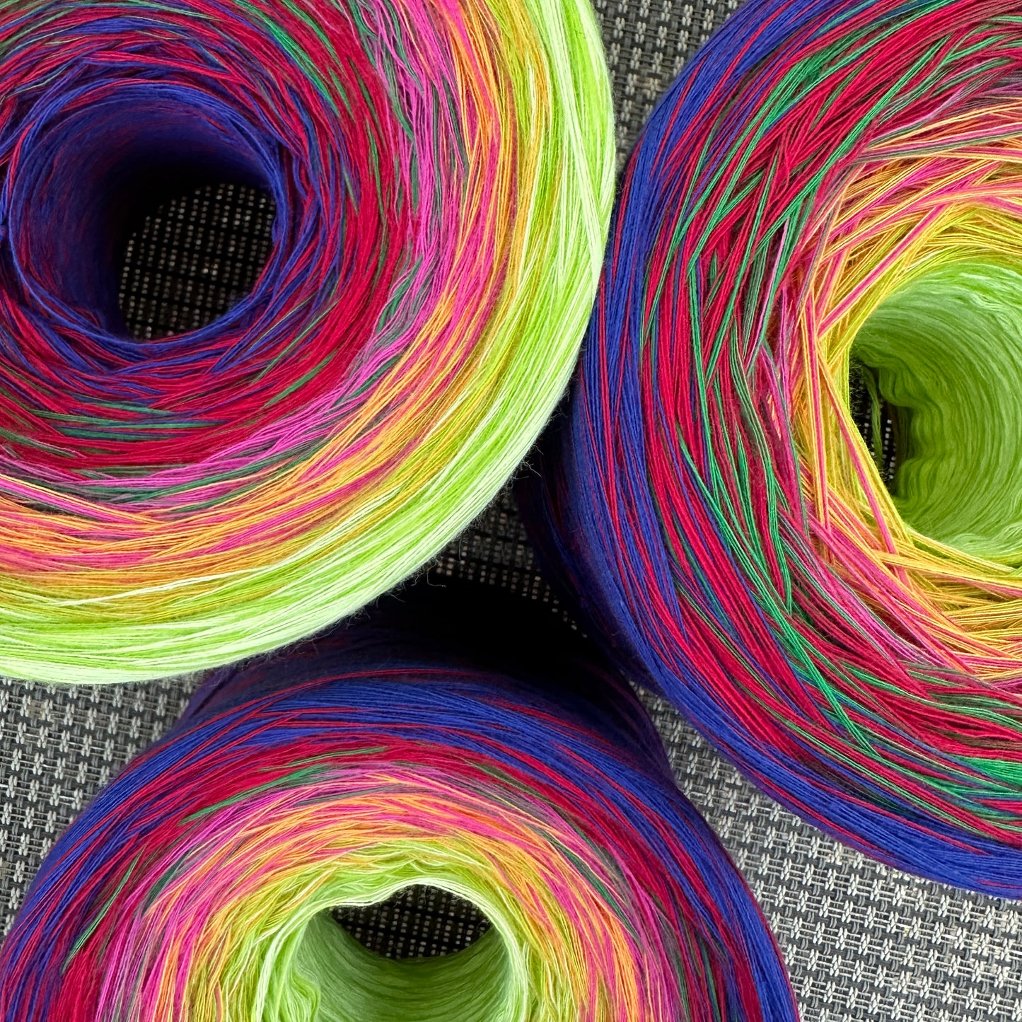 Festival of Colors, Gradient Cotton Natural Fiber Yarn