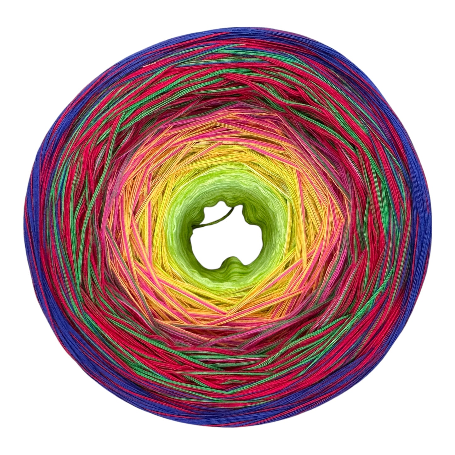 Festival of Colors, Gradient Cotton Natural Fiber Yarn