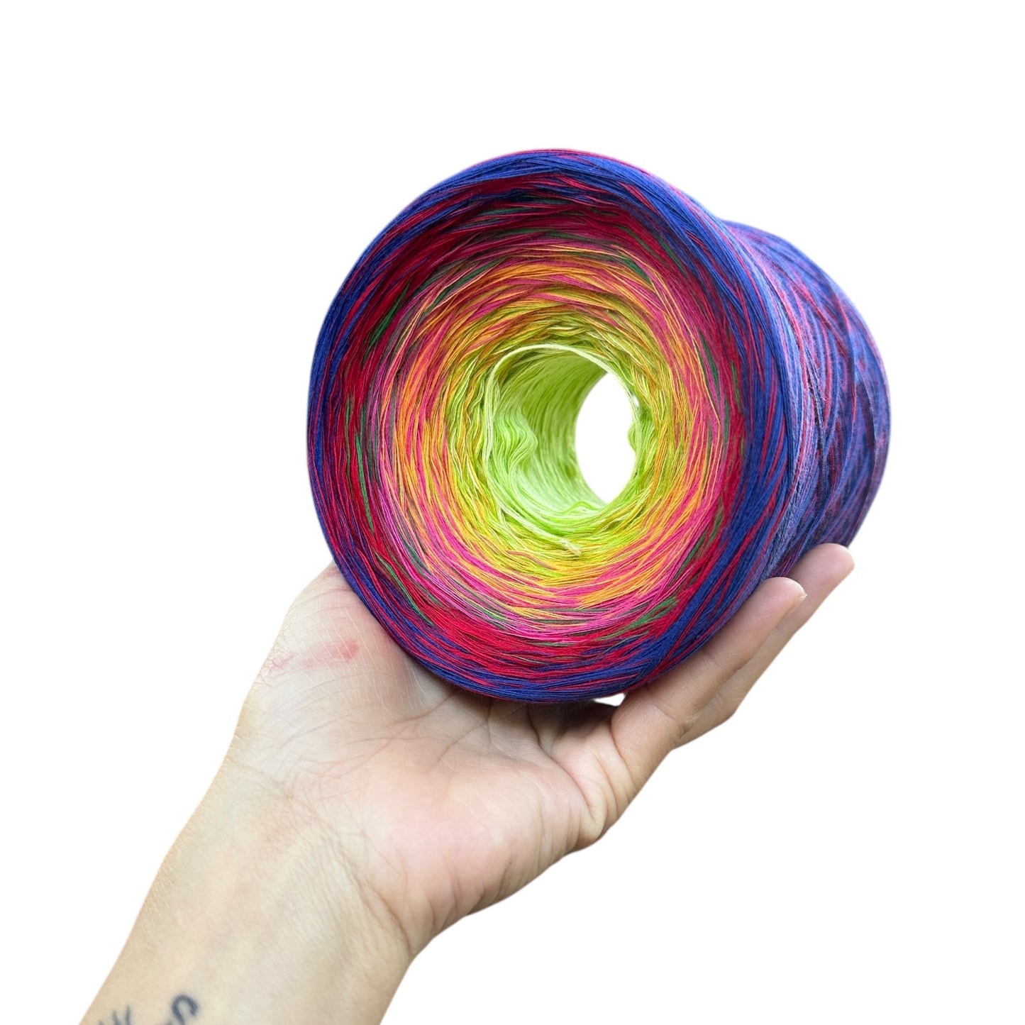 Festival of Colors, Gradient Cotton Natural Fiber Yarn
