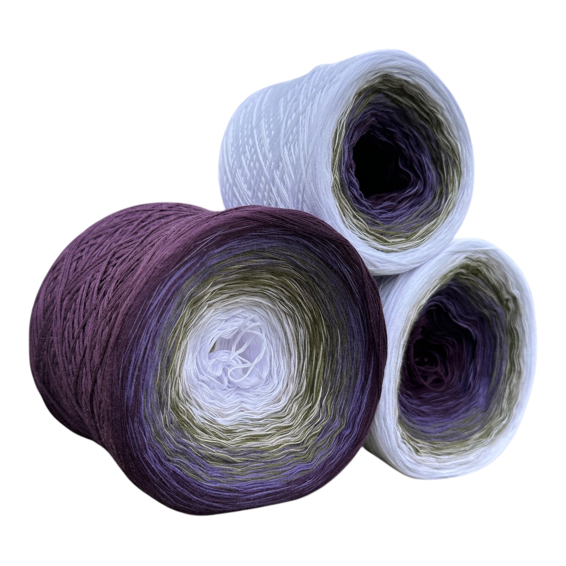 Glamour, Gradient Cotton Natural Fiber Yarn - Rena'sThreadandCrafts