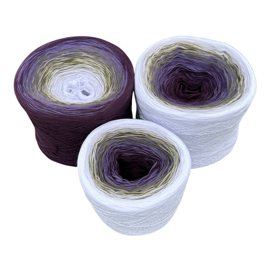 Glamour, Gradient Cotton Natural Fiber Yarn - Rena'sThreadandCrafts