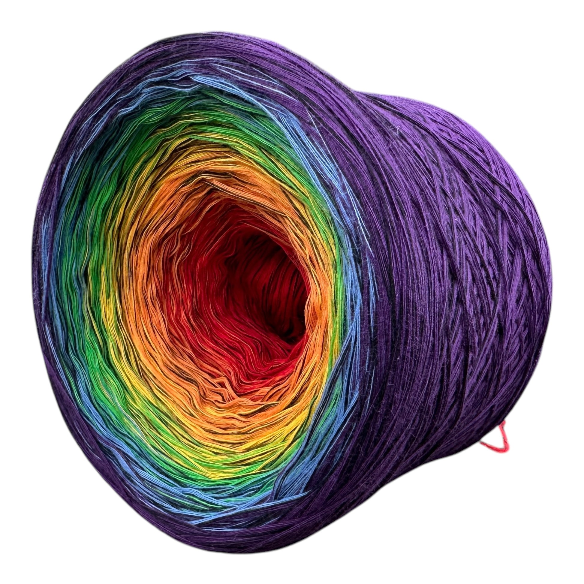 Gothic Rainbow Gradient Cotton Natural Fiber Yarn - Rena'sThreadandCrafts