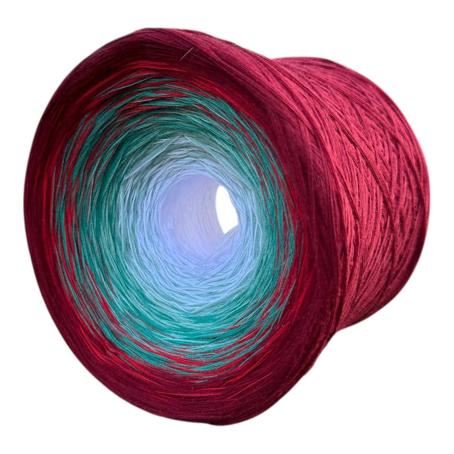 Holly, December Birth Flower, Gradient Cotton Natural Fiber Yarn