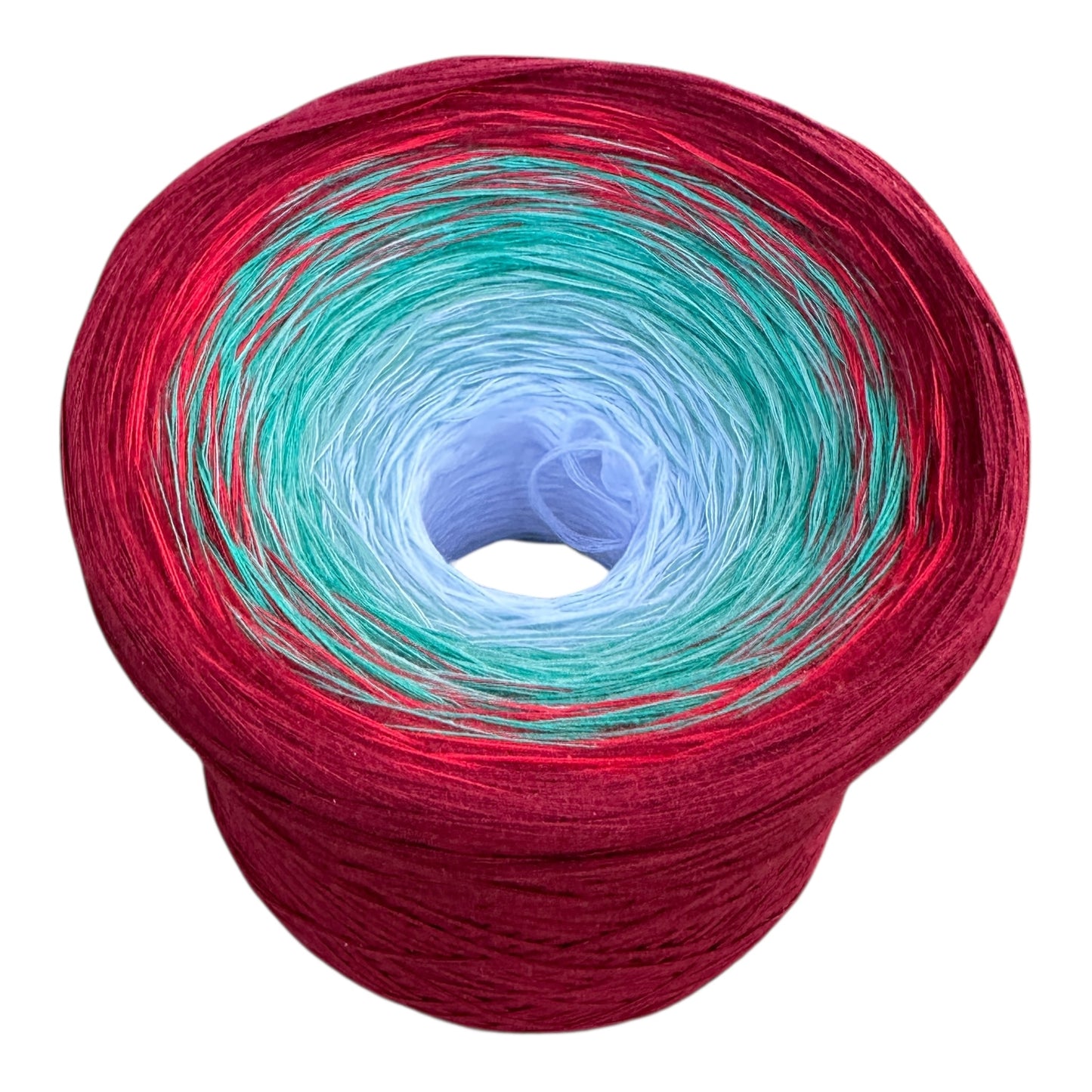 Holly, December Birth Flower, Gradient Cotton Natural Fiber Yarn