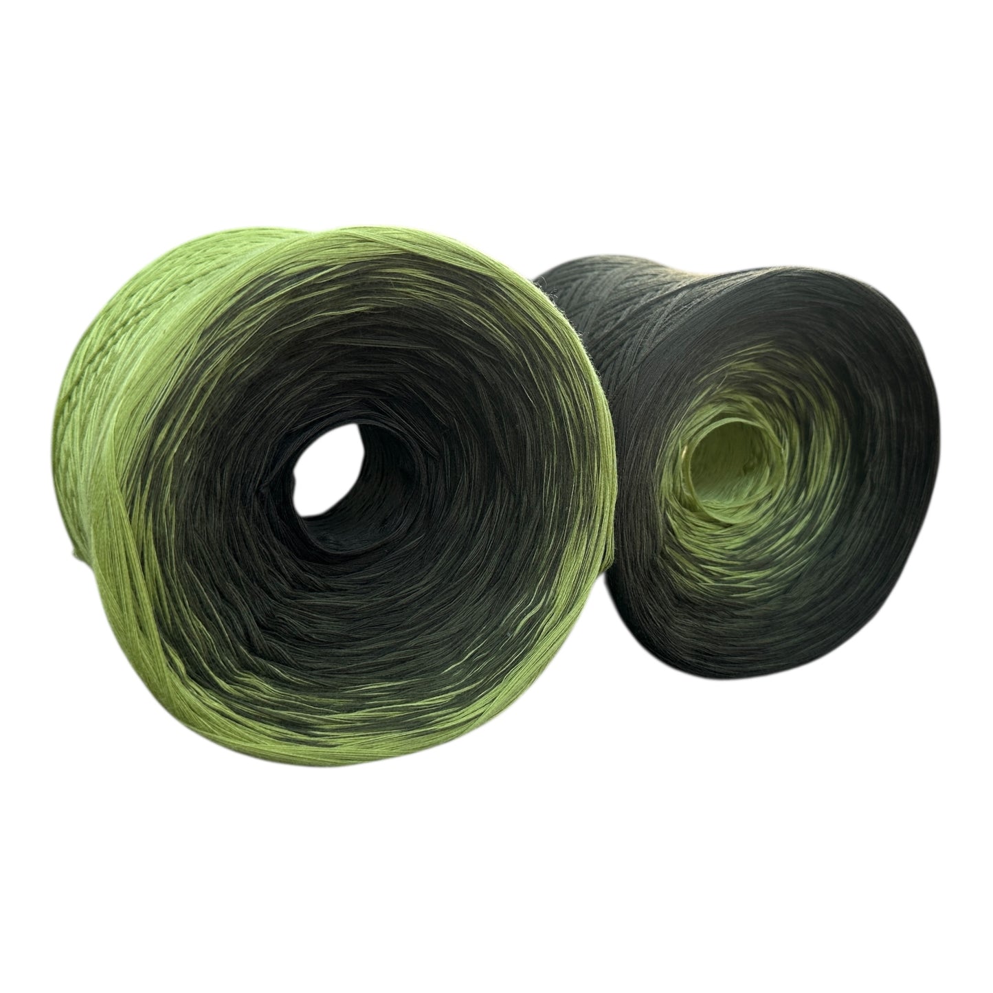 Hunter Green, 12ply cotton, Ombre Cotton Natural Fiber Yarn