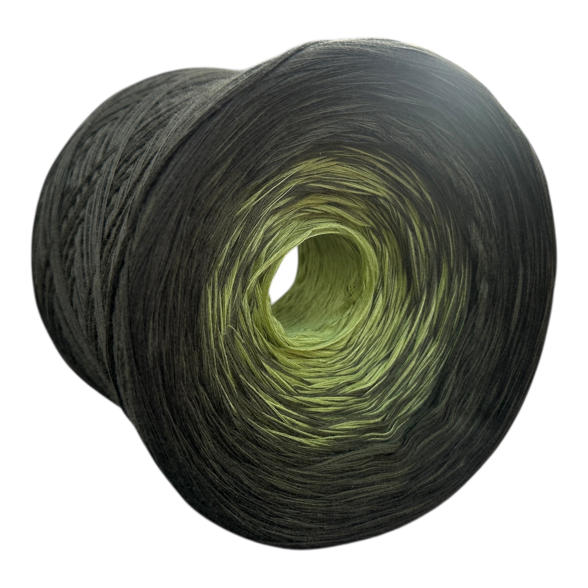Hunter Green, 12ply cotton, Ombre Cotton Natural Fiber Yarn - Rena'sThreadandCrafts