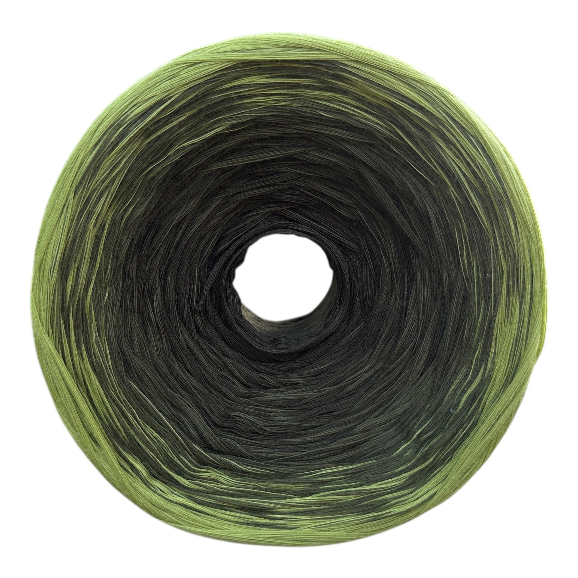 Hunter Green, 12ply cotton, Ombre Cotton Natural Fiber Yarn - Rena'sThreadandCrafts