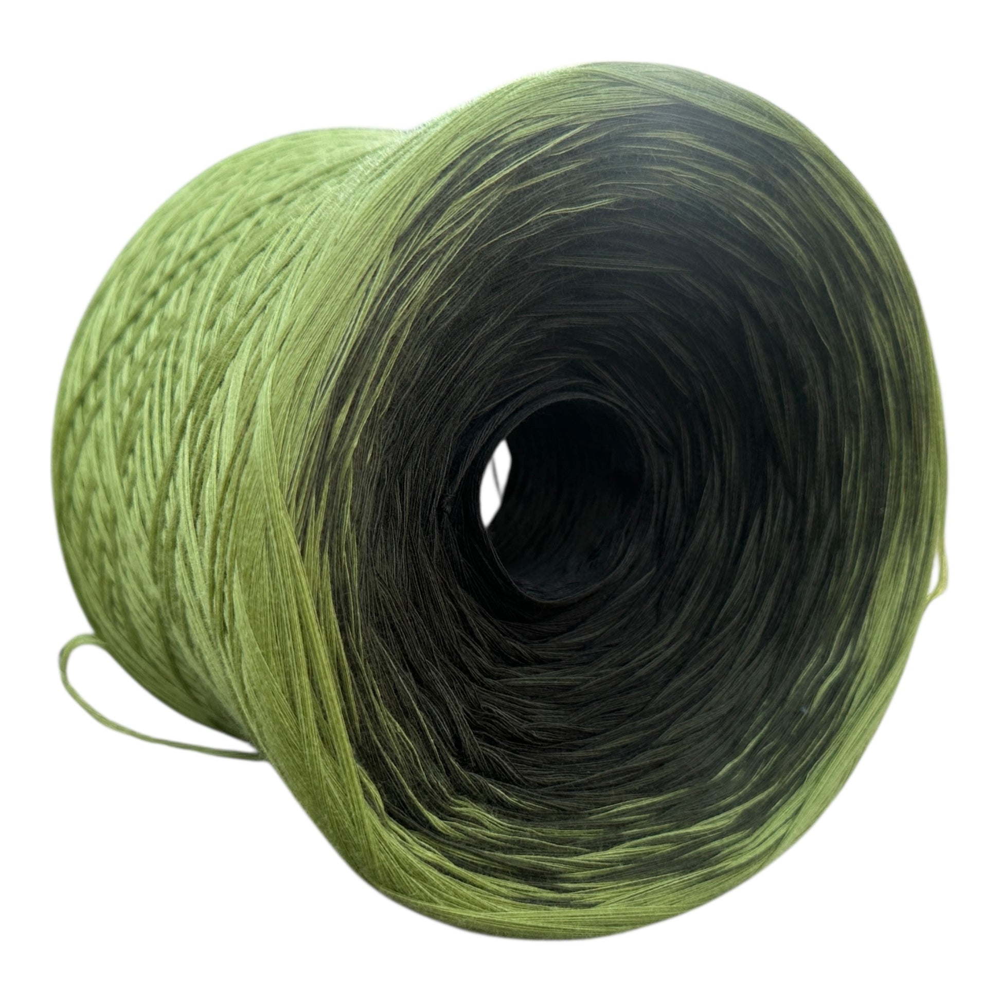 Hunter Green, 12ply cotton, Ombre Cotton Natural Fiber Yarn - Rena'sThreadandCrafts