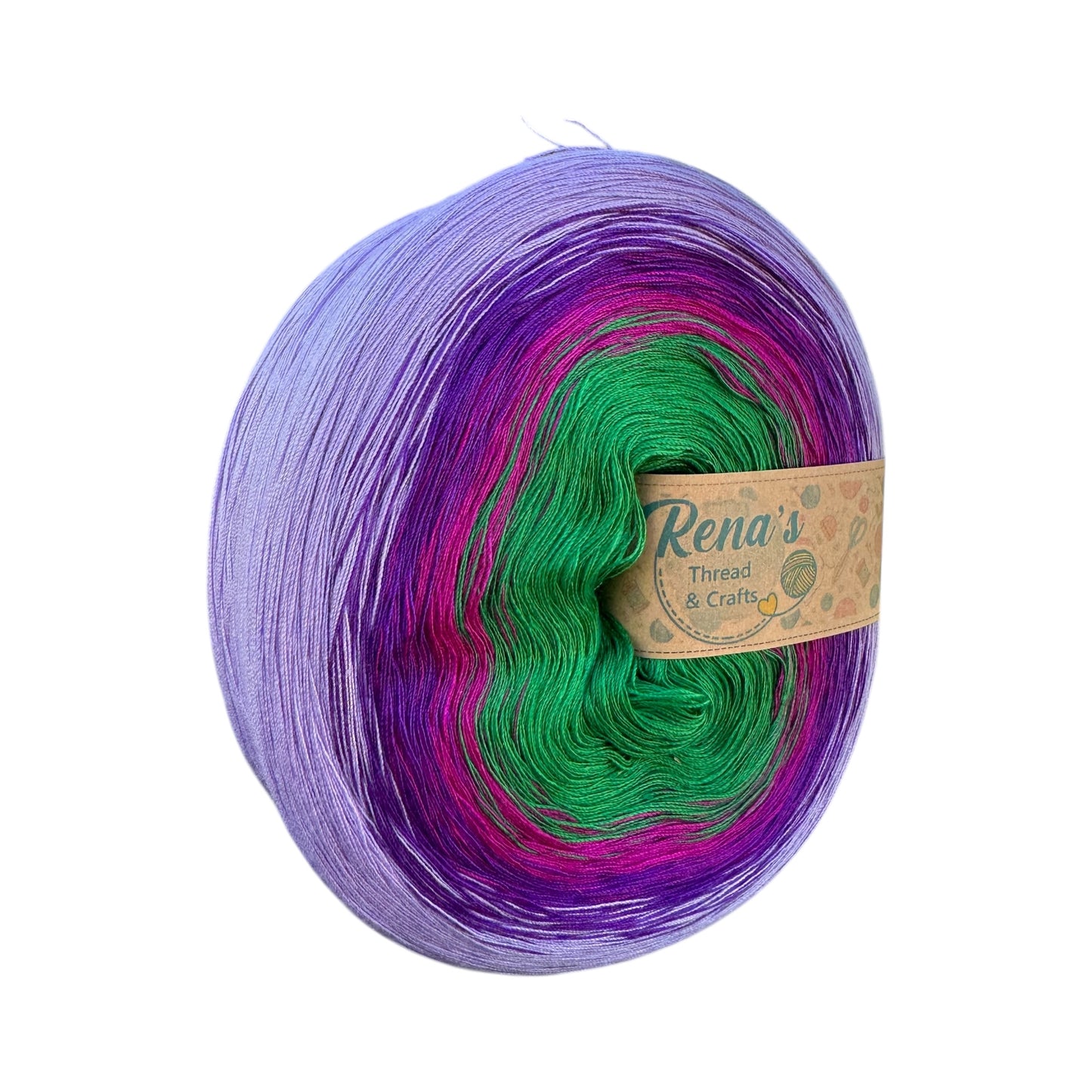 Hyacinth, Polyester Gradient Yarn - Rena'sThreadandCrafts