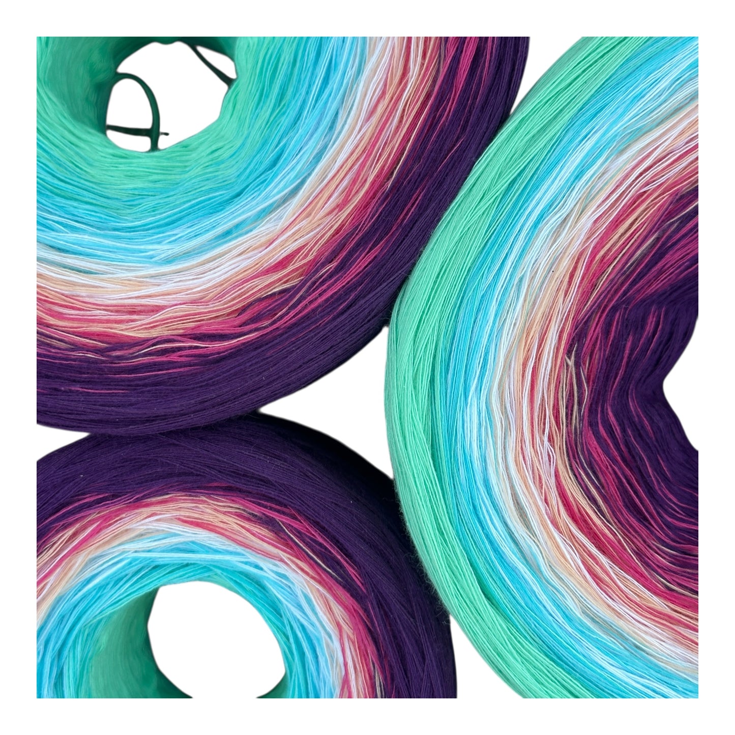 Iluminate, Gradient Cotton Natural Fiber Yarn