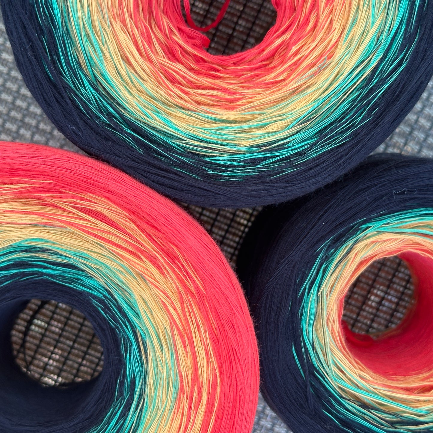 Lucky Lantern, Gradient Cotton Natural Fiber Yarn