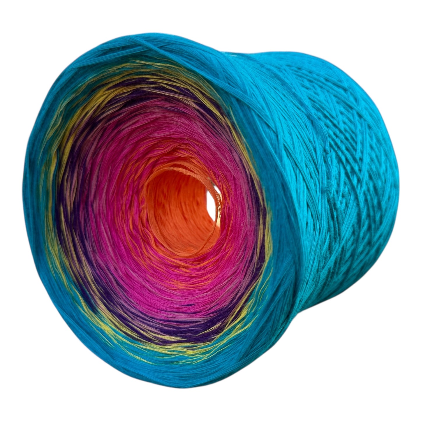 Marigold Path, Gradient Cotton Natural Fiber Yarn