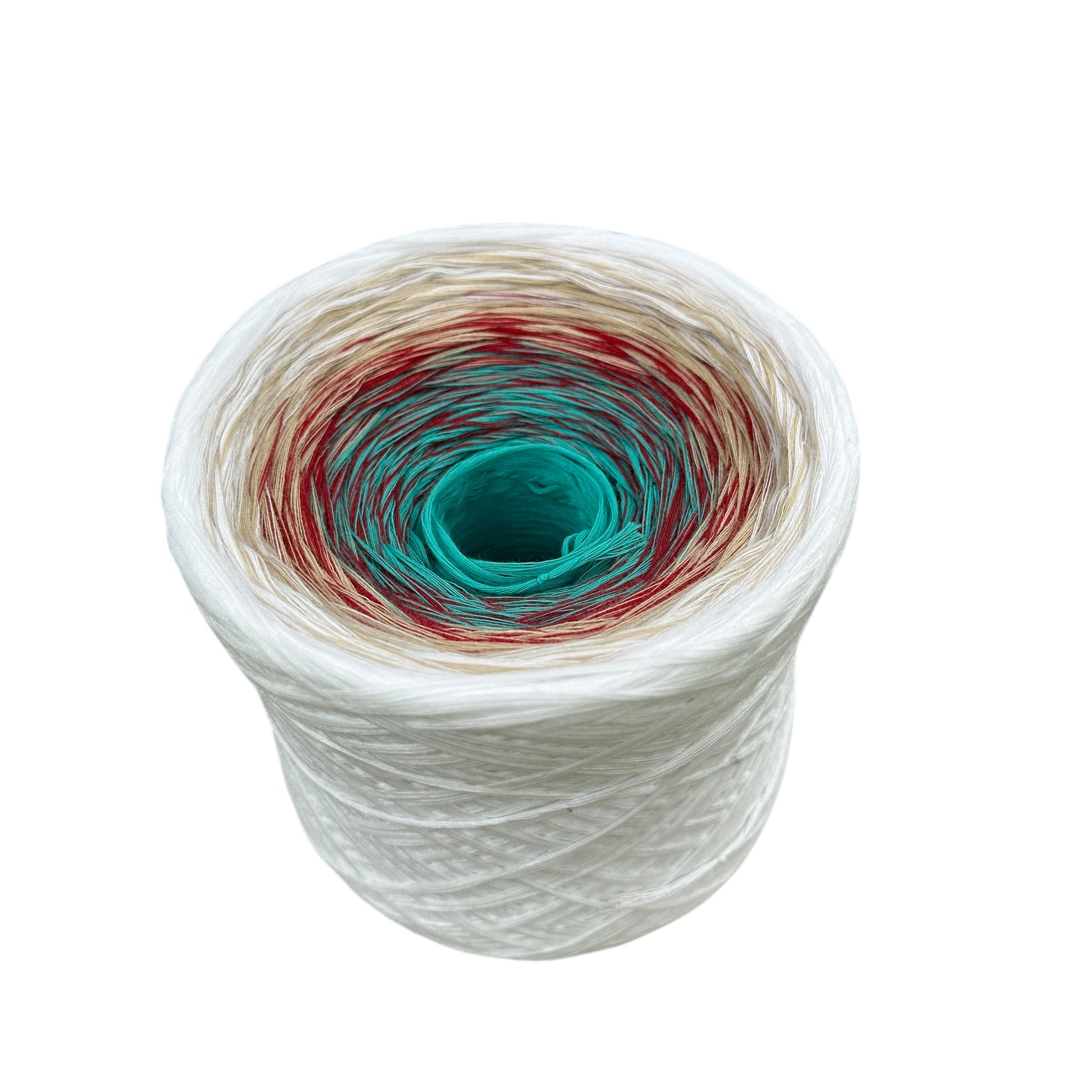 Michi’s Blushing Teal, Gradient Yarn - Rena'sThreadandCrafts