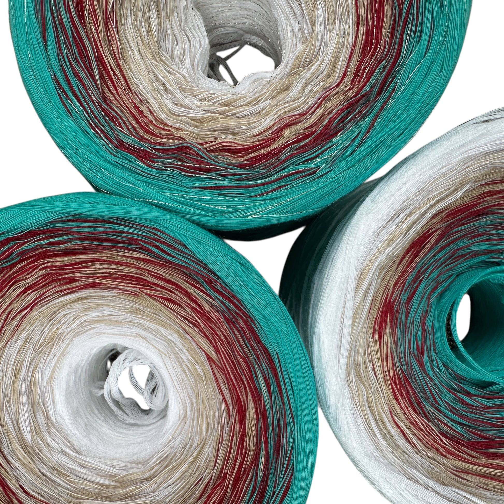 Michi’s Blushing Teal, Gradient Yarn - Rena'sThreadandCrafts