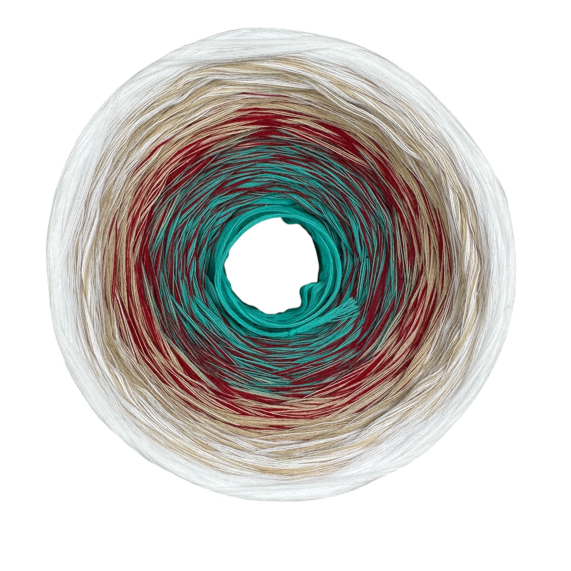 Michi’s Blushing Teal, Gradient Yarn - Rena'sThreadandCrafts