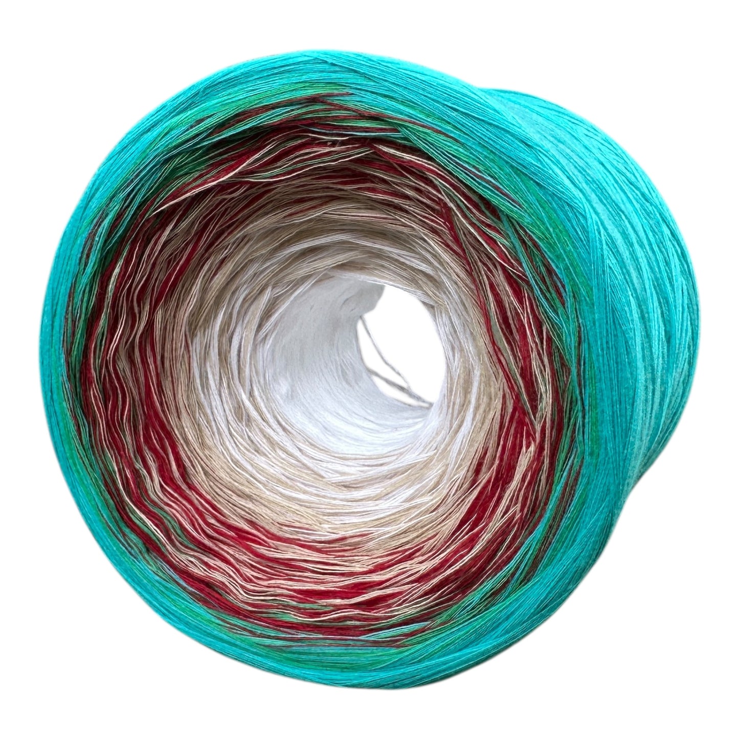 Michi’s Teal Garden, Gradient Yarn