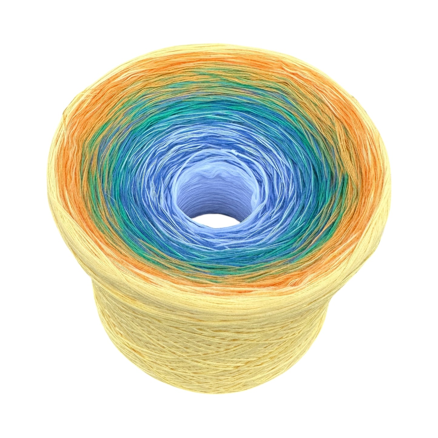 Mid Summer, Gradient Cotton Natural Fiber Yarn - Rena'sThreadandCrafts