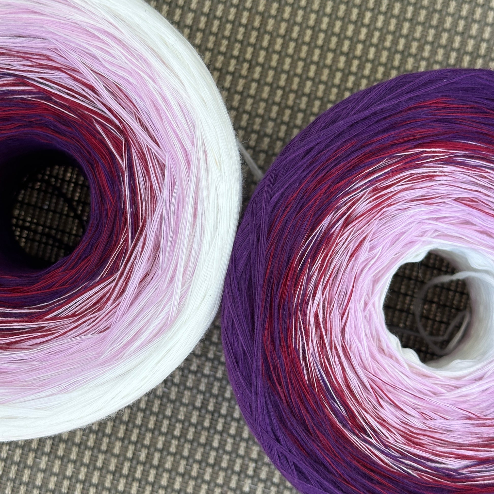 Morning Glory, September Birth Flower, Gradient Cotton Natural Fiber Yarn - Rena'sThreadandCrafts