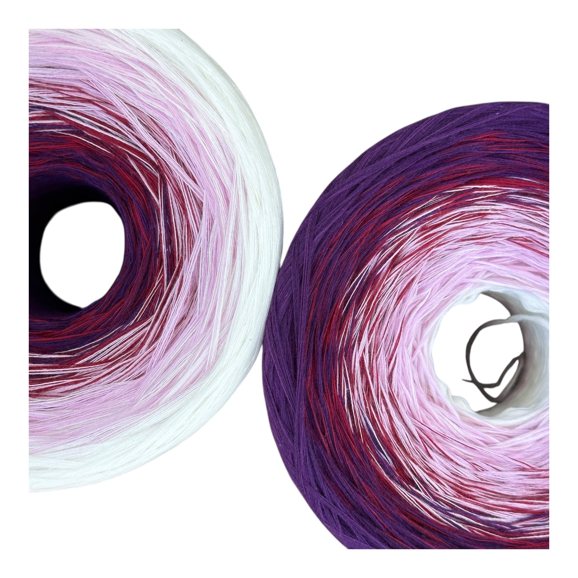 Morning Glory, September Birth Flower, Gradient Cotton Natural Fiber Yarn - Rena'sThreadandCrafts