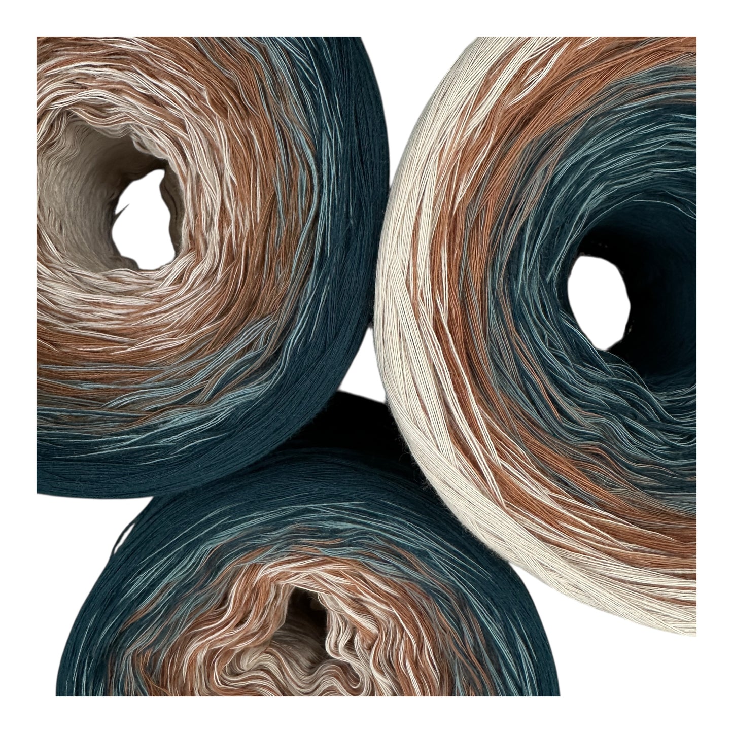 Mystical Forest, Gradient Cotton Natural Fiber Yarn