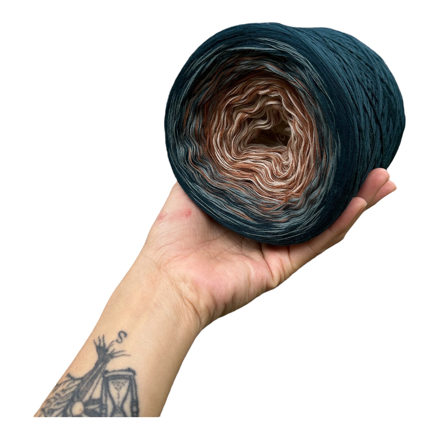 Mystical Forest, Gradient Cotton Natural Fiber Yarn