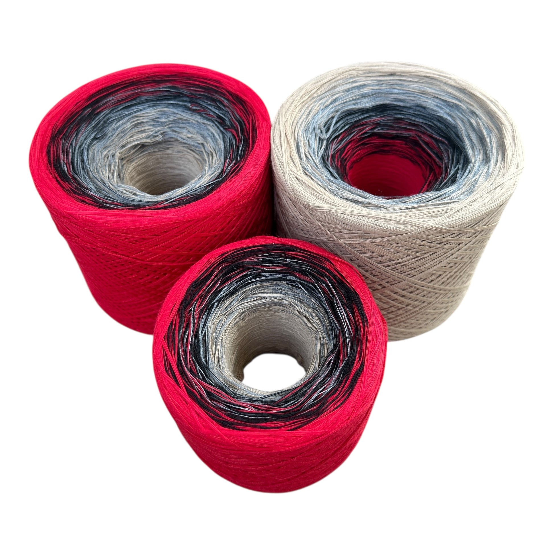 New Poppy, August Birth Flower, Gradient Cotton Natural Fiber Yarn - Rena'sThreadandCrafts