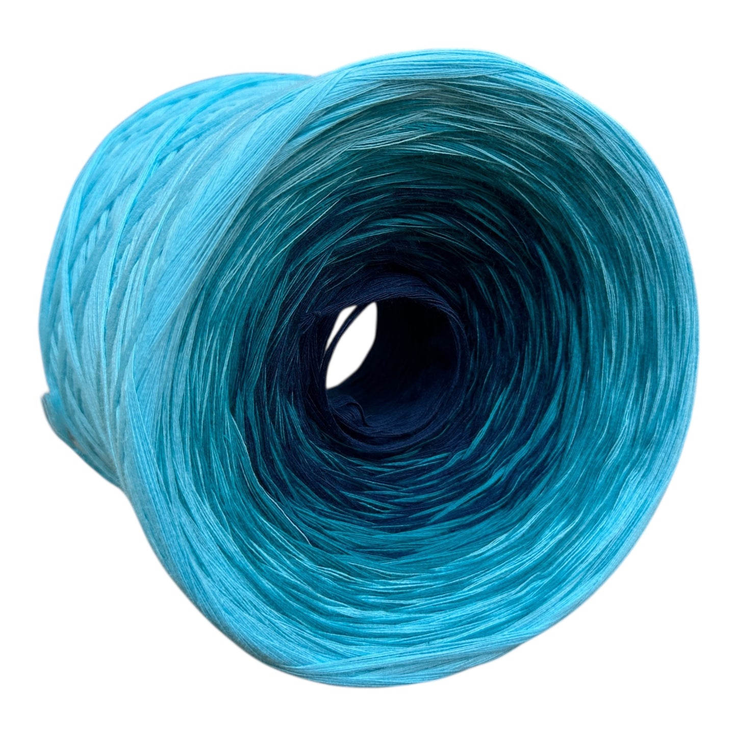 Ocean's Depth, 12ply cotton, Ombre Cotton Natural Fiber Yarn
