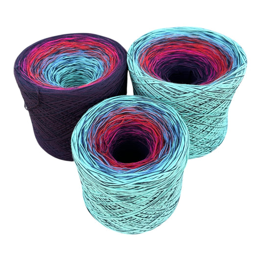 Orion Nebula, Gradient Cotton Natural Fiber Yarn - Rena'sThreadandCrafts