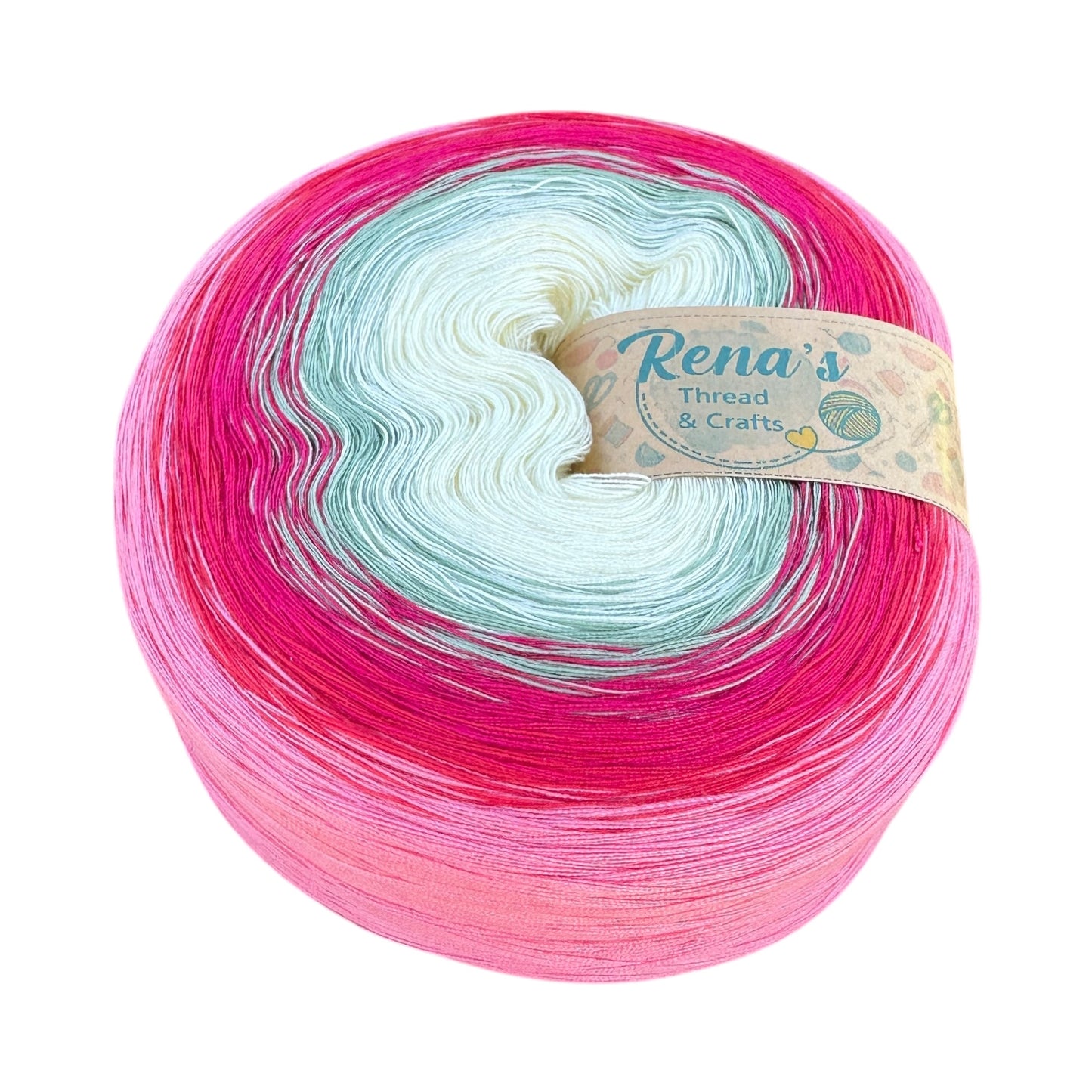Peony, Polyester Gradient Yarn - Rena'sThreadandCrafts