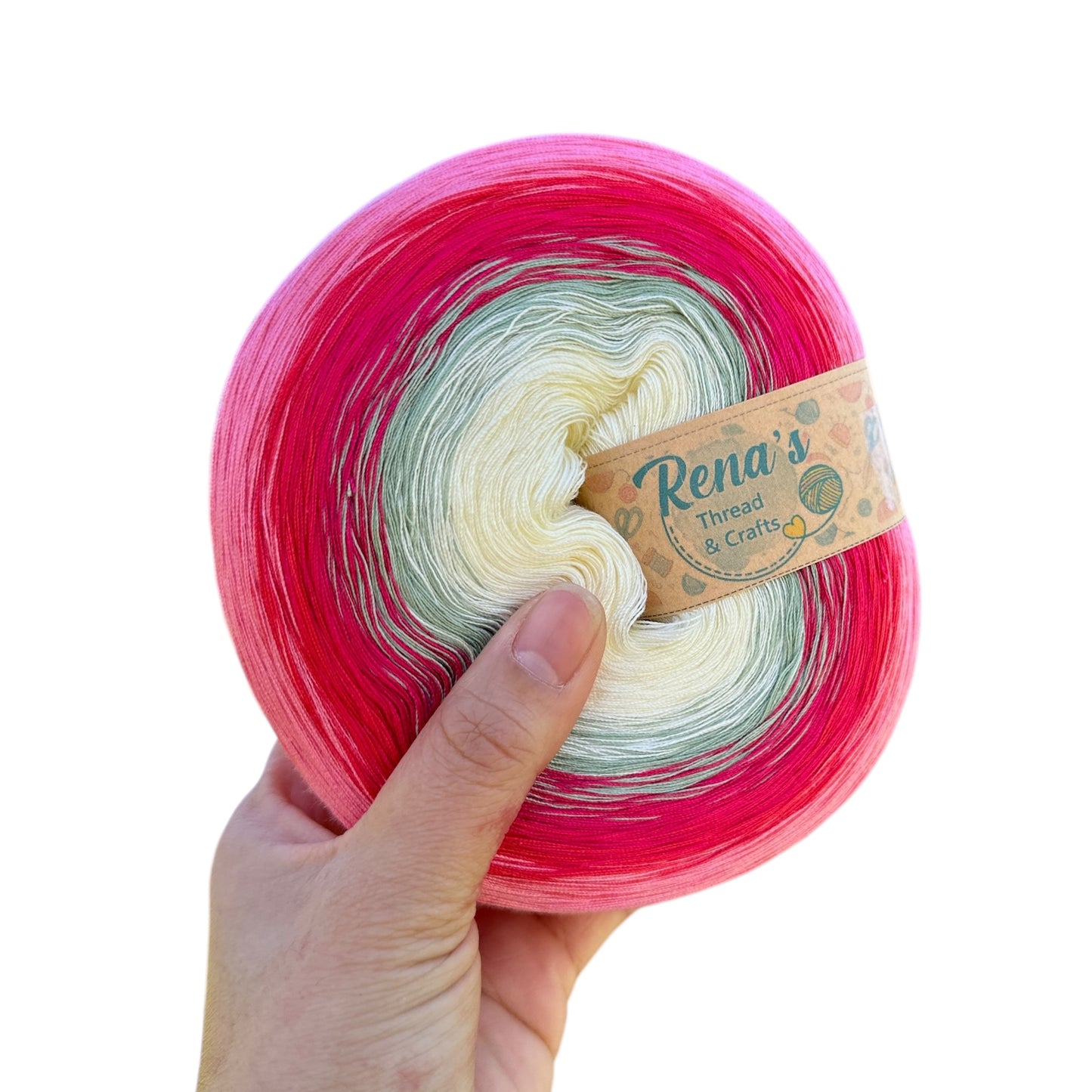Peony, Polyester Gradient Yarn - Rena'sThreadandCrafts