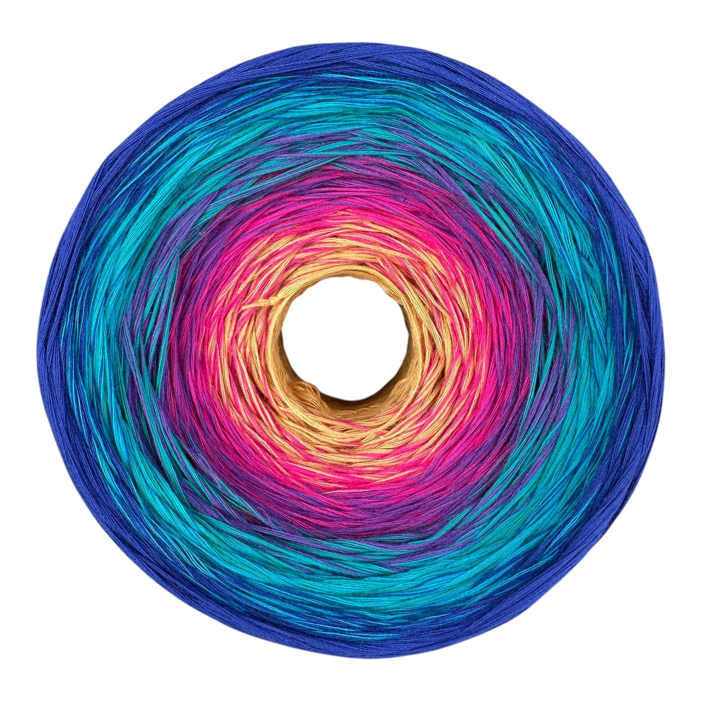 Playful Fleur - de lis, Gradient Cotton Natural Fiber Yarn - Rena'sThreadandCrafts